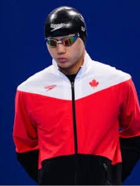 Speedo Black Swimwear Tag with White Label